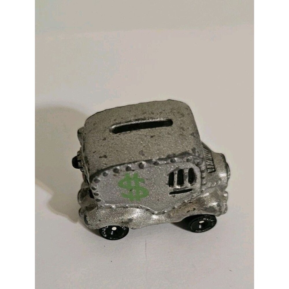 Vintage 1984 Hallmark Road Rovers; “Cash Cargo” Gray Armored Truck Die-cast